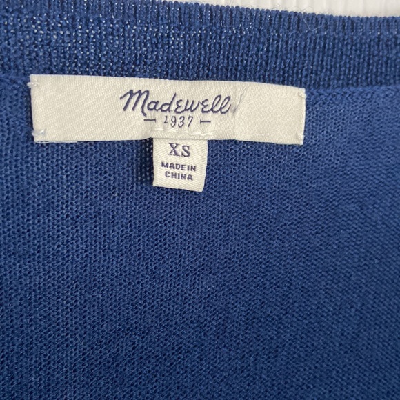 🆕 Madewell First Draft Colour Block Wool Sweater - Picture 4 of 9